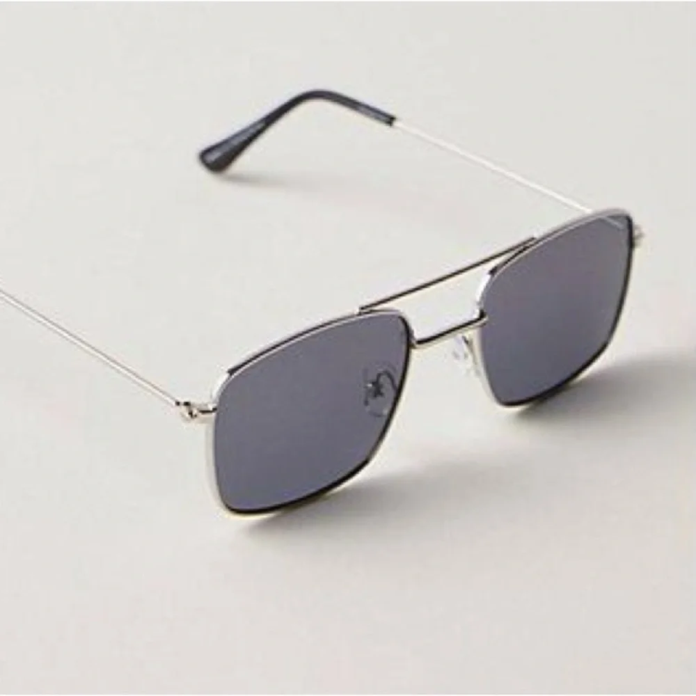 Free People Ryn Stylish Silver Sunglasses